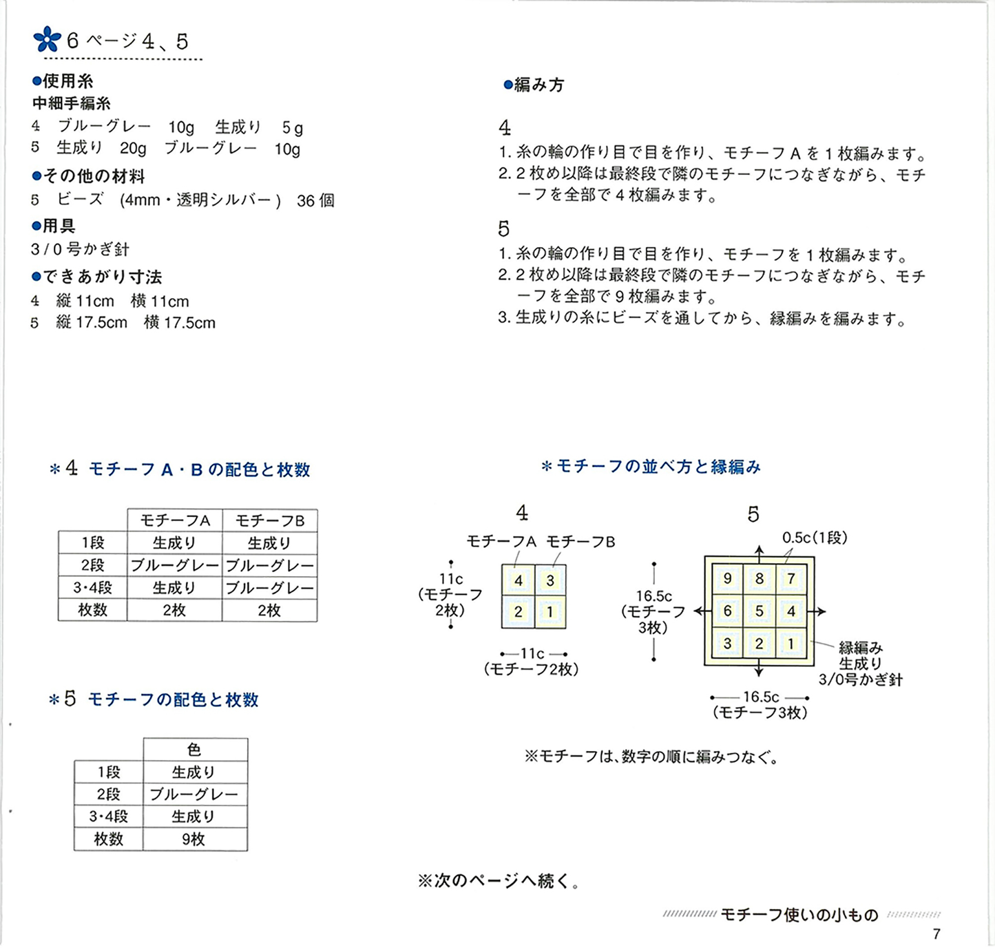 【電子版】ちいさなかぎ針編み小もの(PBS605)
