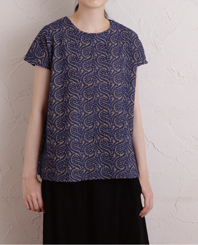 【型紙】フレンチスリーブブラウス designed by Yuko Katayama(KY-0007)
