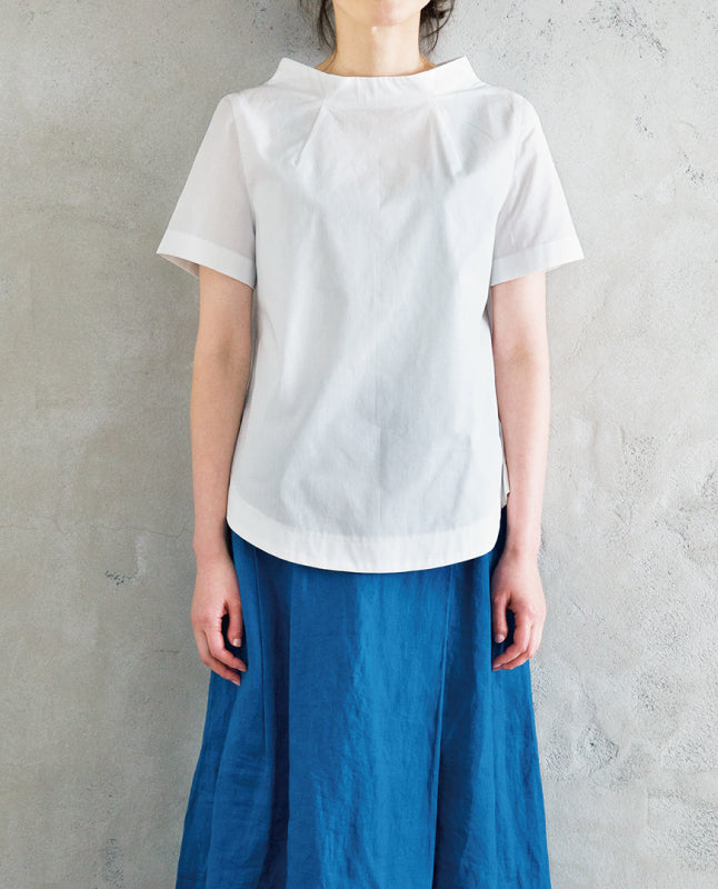 【型紙】ボトルネックプルオーバー （半袖）designed by Yuko Katayama(KY-0006)