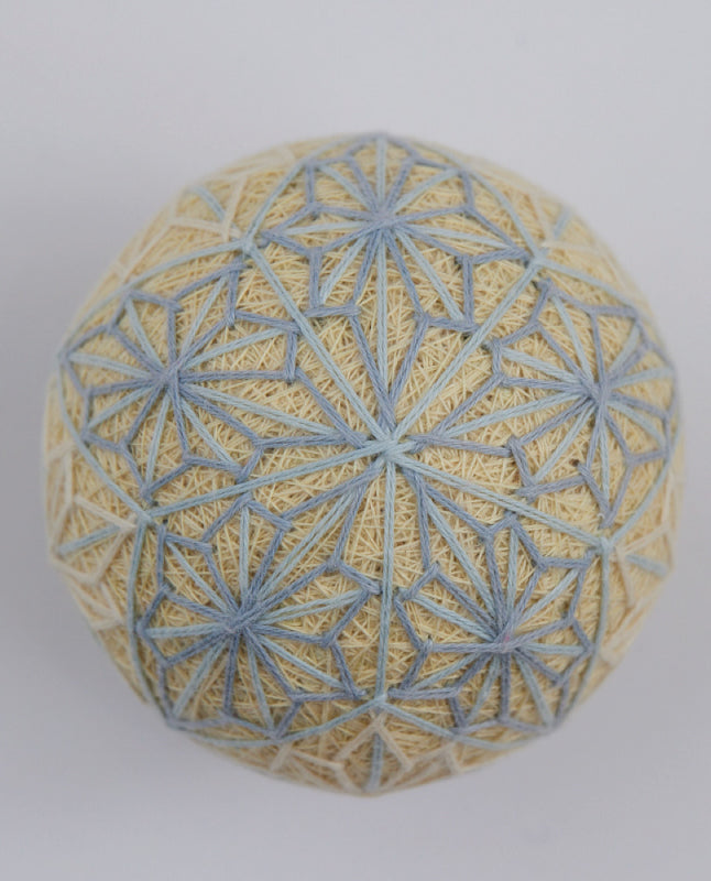 【材料キット】《NONA 麻の葉手まり 》※コットンフレンド 春号(2022年）掲載(kit-0073)