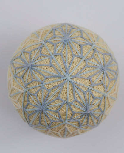 【材料キット】《NONA 麻の葉手まり 》※コットンフレンド 春号(2022年）掲載(kit-0073)