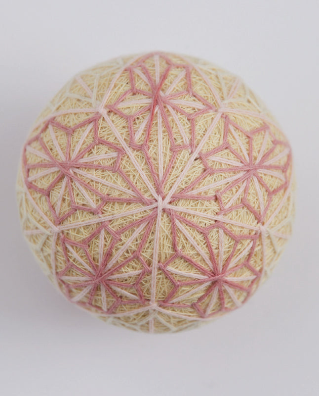 【材料キット】《NONA 麻の葉手まり 》※コットンフレンド 春号(2022年）掲載(kit-0073)