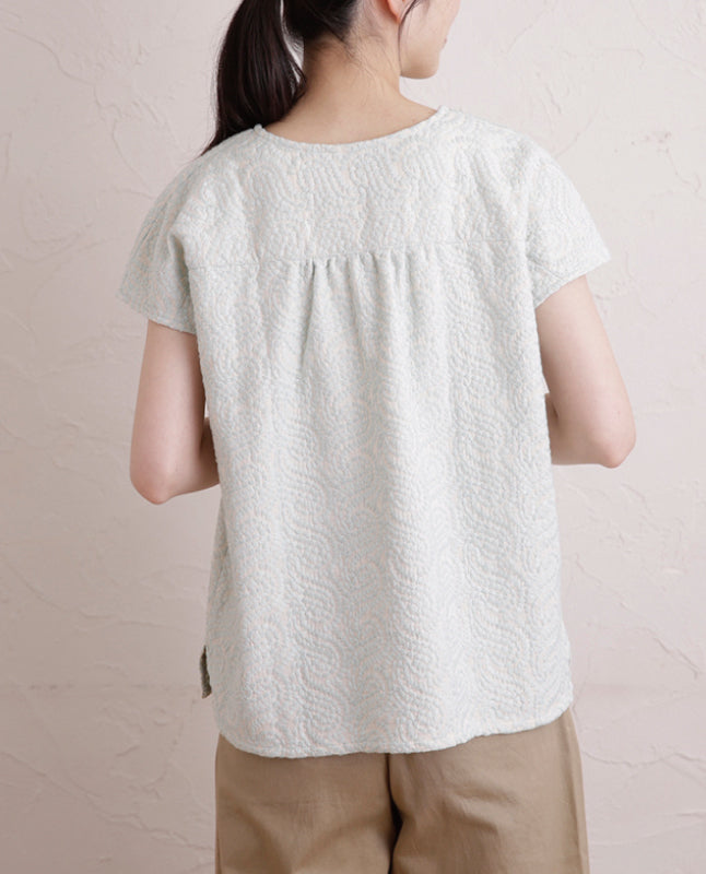 【型紙】フレンチスリーブブラウス designed by Yuko Katayama(KY-0007)