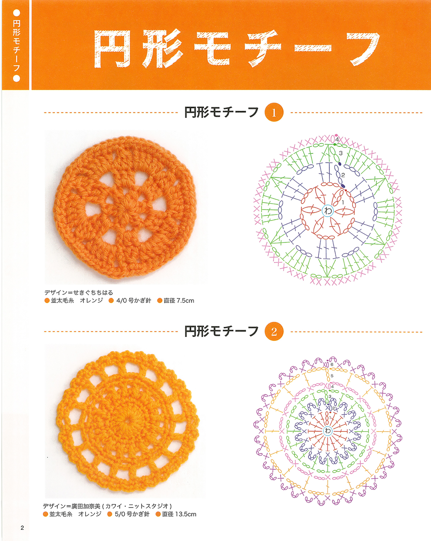 【電子版】かぎ針編みのモチーフセレクション(S3503)