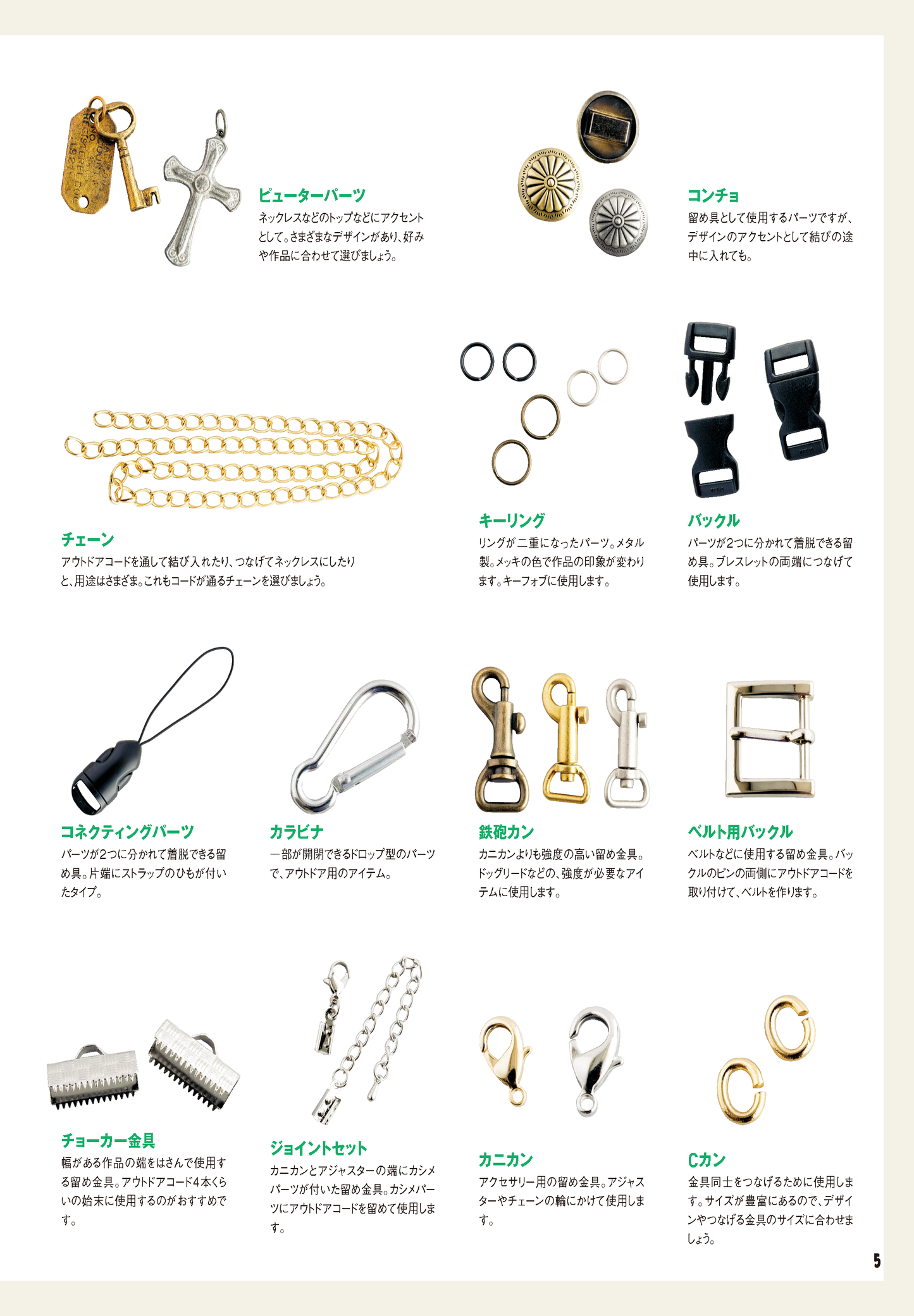 【電子版】パラコードのアクセサリー(S4004)