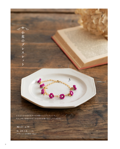 【書籍】金票で編むちいさなレース編み(S8097)