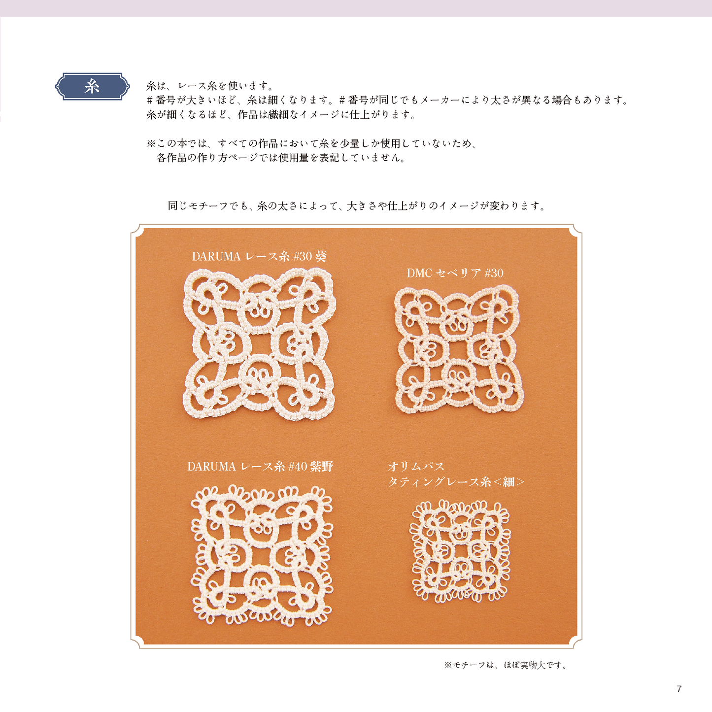 【書籍】タティングレース手習い帖(S8160)