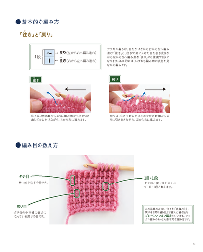 【書籍】改訂版 アフガン編みのこもの(S8297)