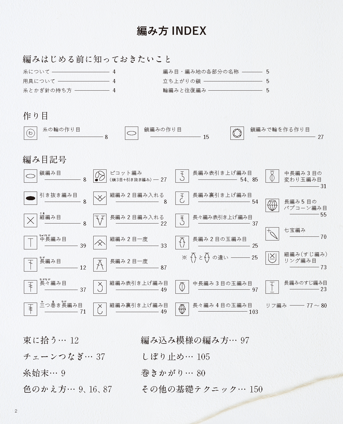 【書籍】改訂版 はじめてでも楽しく編める かぎ針編み手帖(S8499)