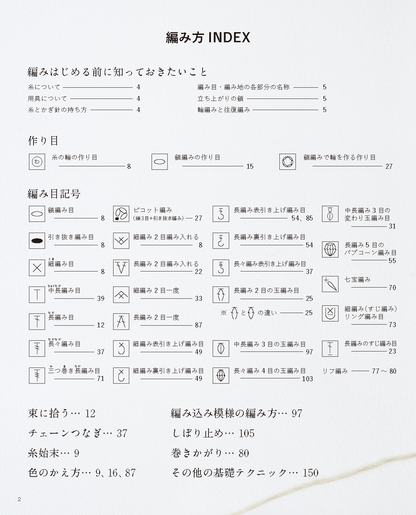 【書籍】改訂版 はじめてでも楽しく編める かぎ針編み手帖(S8499)