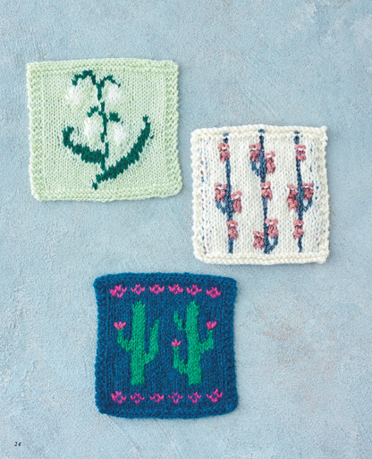 【書籍】棒針で編む 編み込み模様のパターンBOOK(S8704)