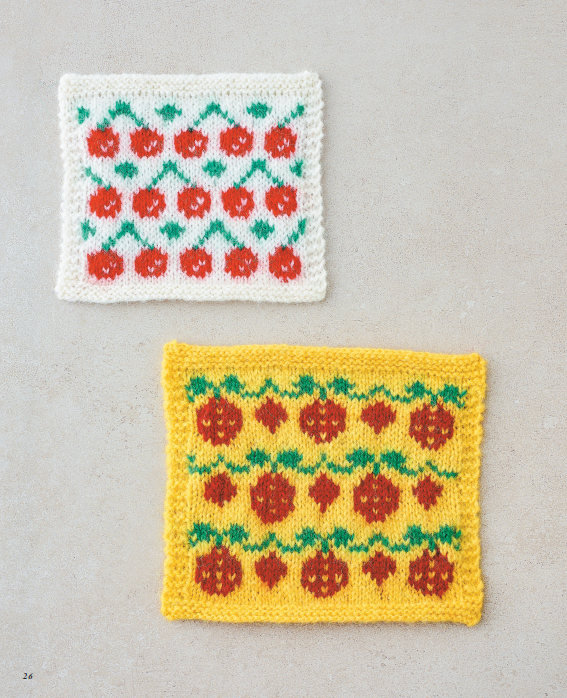 【書籍】棒針で編む 編み込み模様のパターンBOOK(S8704)