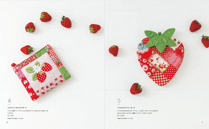 【書籍】Fruits、Flower、etc. 大好きなモチーフでかわいいキルト小物 松山敦子(S8762)