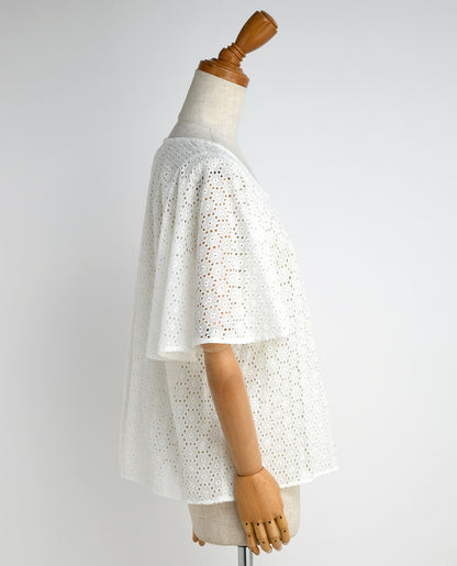 【型紙】フレア袖ブラウス　Designed by Yuko Katayama(SB-0012)