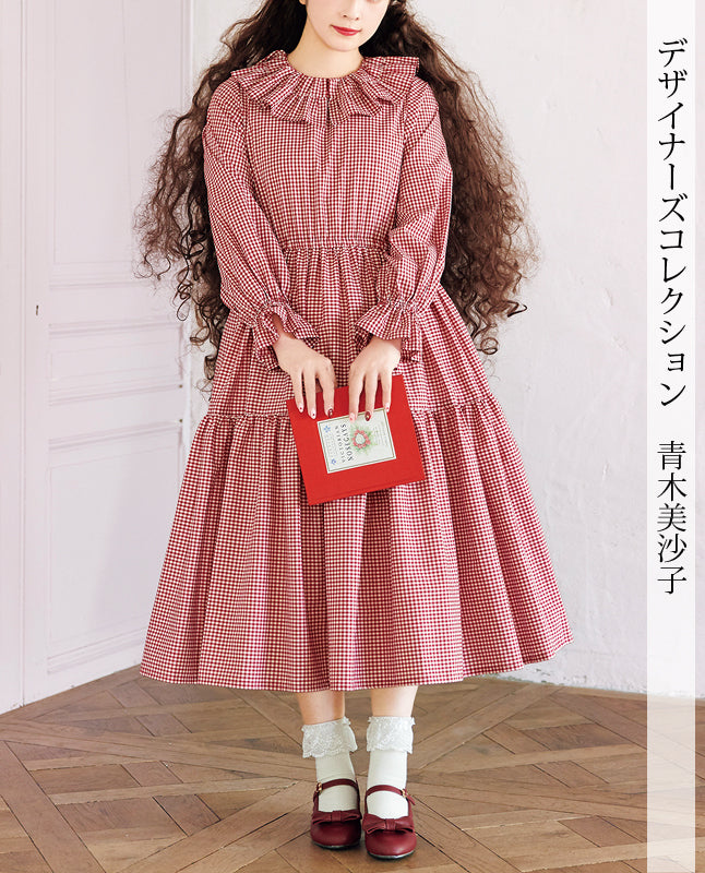 フリル衿ワンピース（SB-0101） | 型紙 - ブティック社 公式オンライン