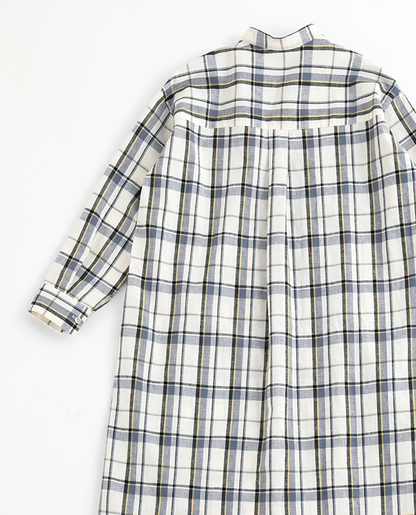 【型紙】スタンドカラーのシャツワンピース　（SB-0109）