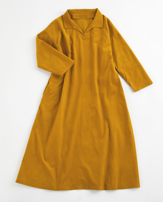 【型紙】衿付きワンピース　（SB-0110）