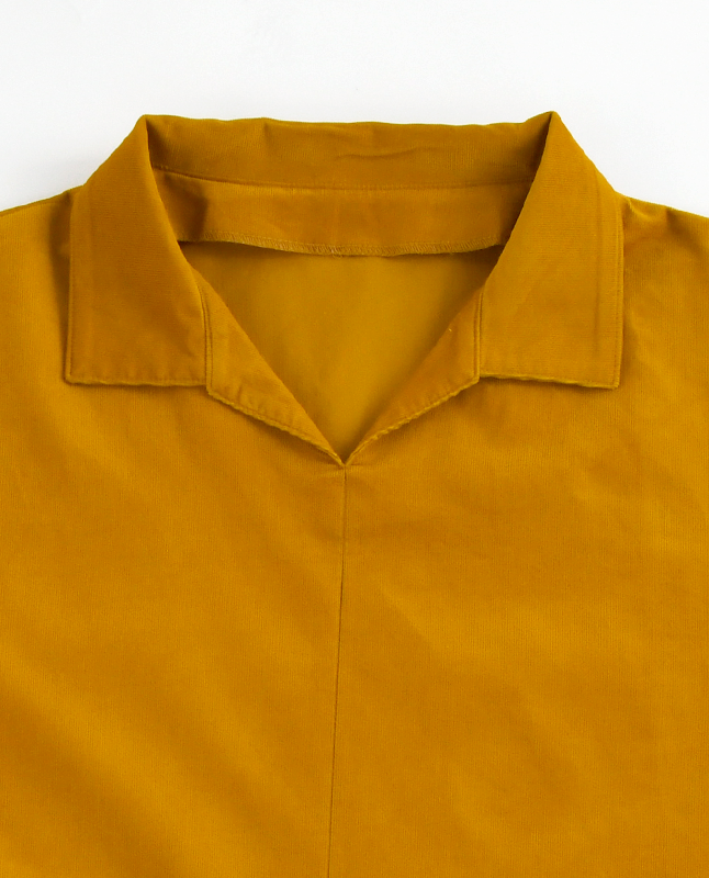 【型紙】衿付きワンピース　（SB-0110）