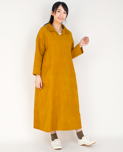 【型紙】衿付きワンピース　（SB-0110）