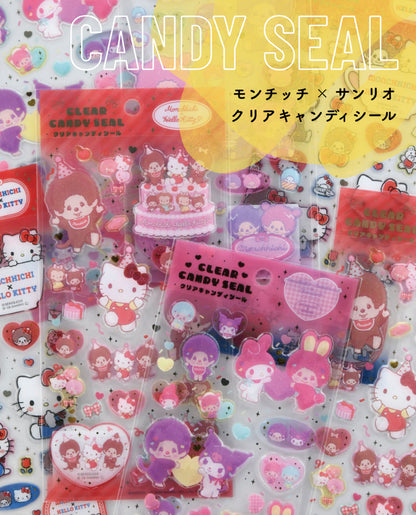 【シール】〈モンチッチ × サンリオ〉クリアキャンディシール （sh-0005)｜Sanrio  サンリオ モンチッチ シール