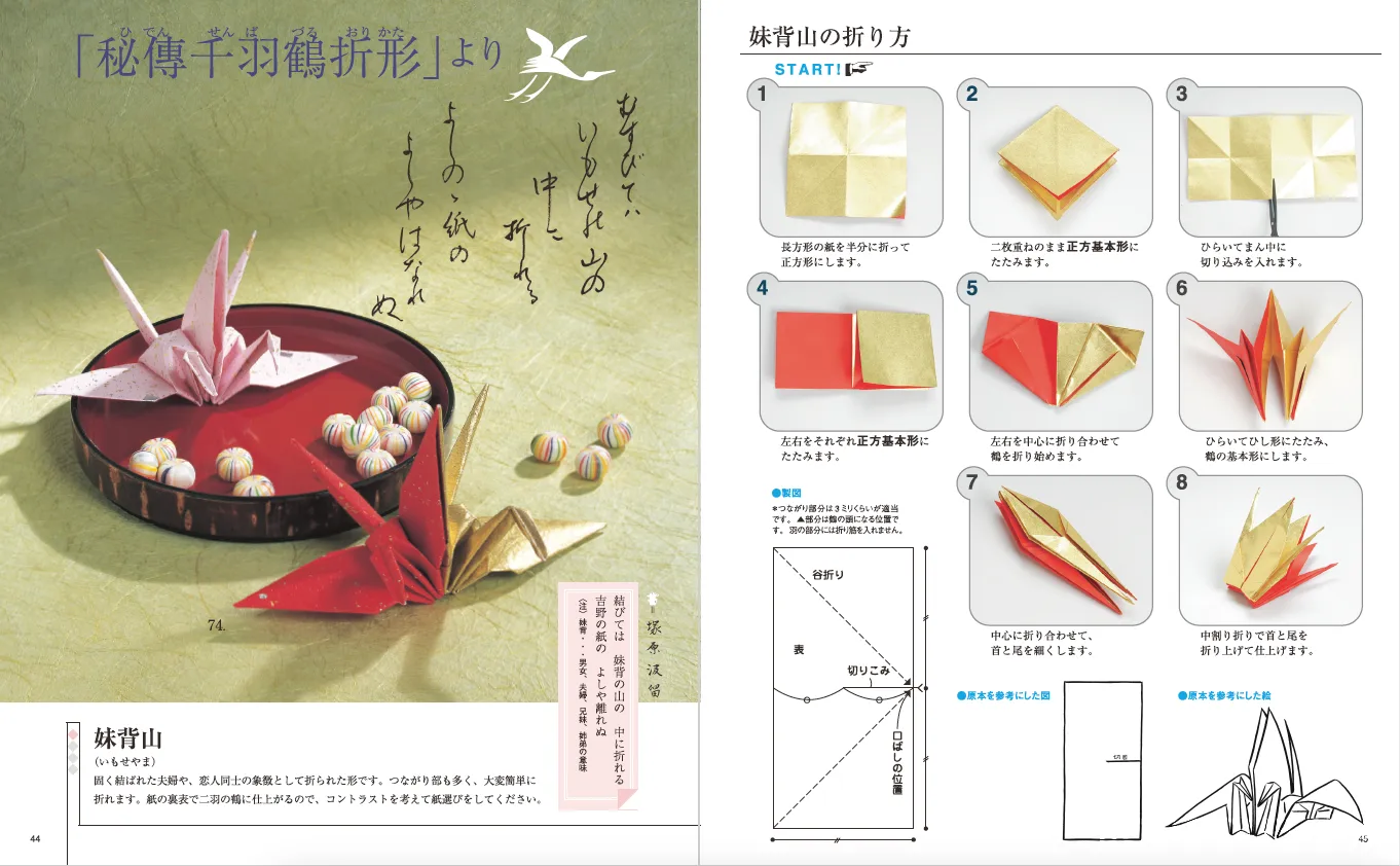 【書籍】復刻版 鶴の折り紙総集編(K73)