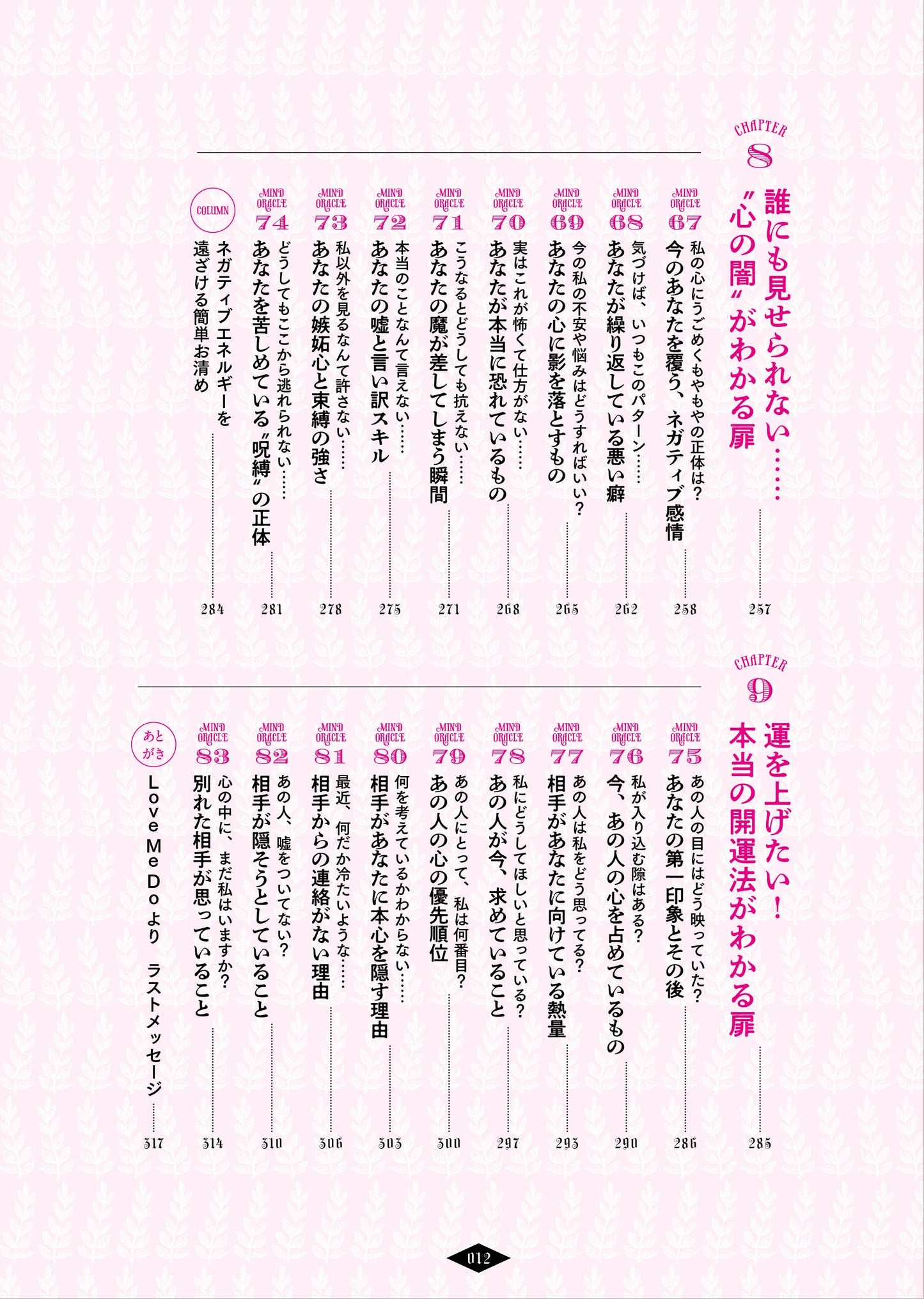 【書籍】Love Me Doの直感占い(M1995)