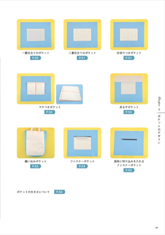【書籍】自分の好きな形に作れるバッグの本(S8669)