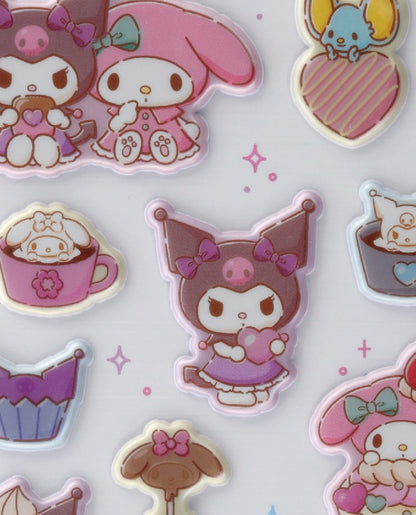 【シール】パールマシュマロ シール_チョコ（sh-0006F)｜Sanrio  サンリオ  シール